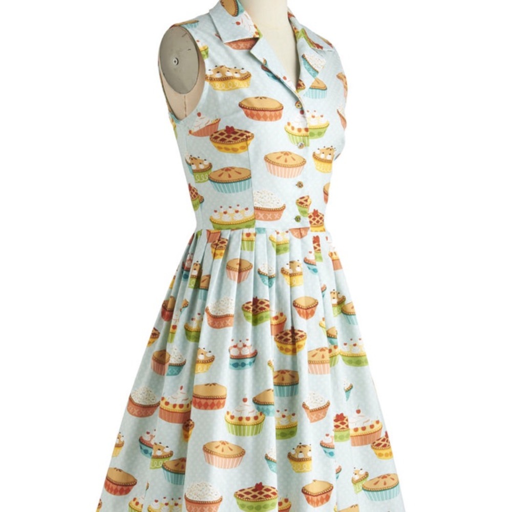 SOLD You’re in Luck Dress in Pie by Bea & Dot - Picture 2 of 6